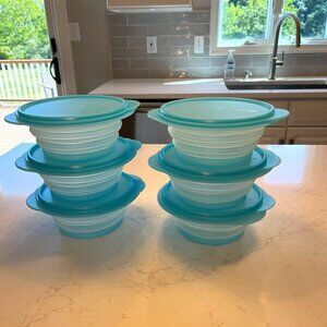 Never Used Tupperware FlatOut Containers